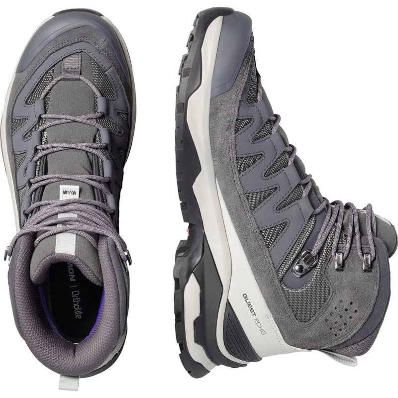 Salomon Quest Echo GTX M Herren Wanderschuh asphalt/wrought iron/aspargus green