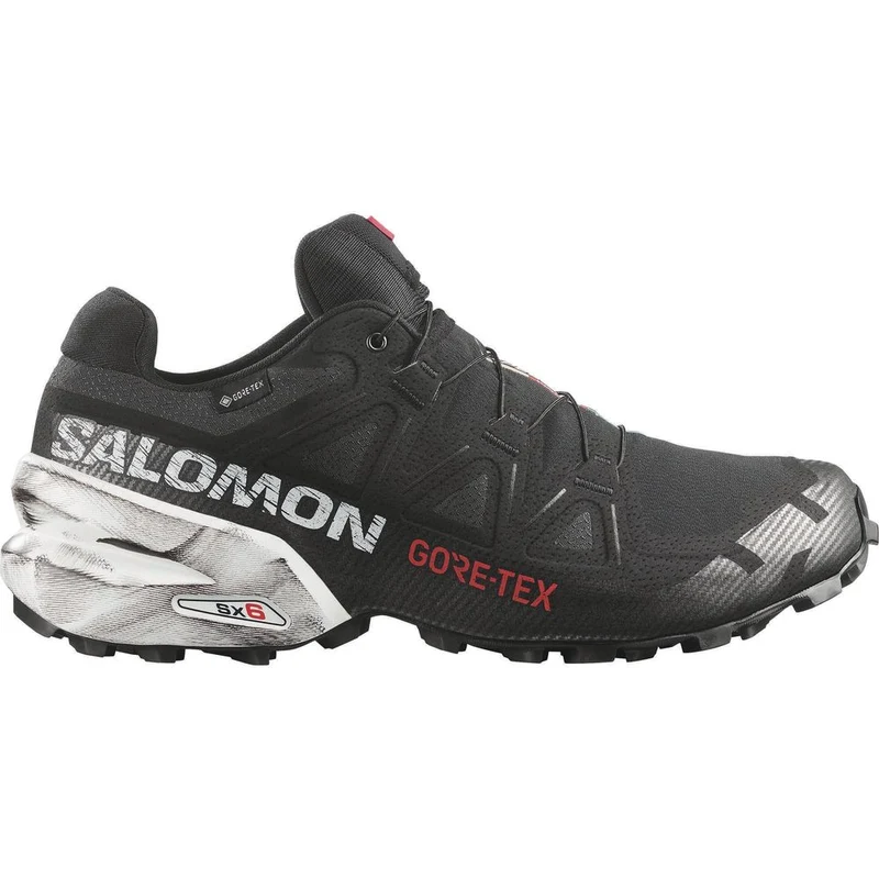 Salomon Shoes Speedcross 6 GTX 20 Years Herren Trailrunningschuh black/white/fiery red