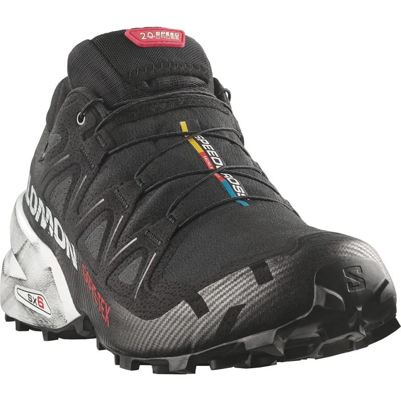 Salomon Shoes Speedcross 6 GTX 20 Years Herren Trailrunningschuh black/white/fiery red