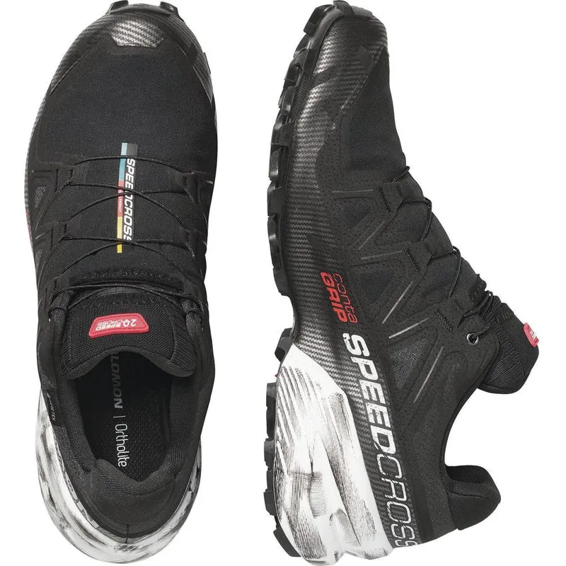 Salomon Shoes Speedcross 6 GTX 20 Years Herren Trailrunningschuh black/white/fiery red