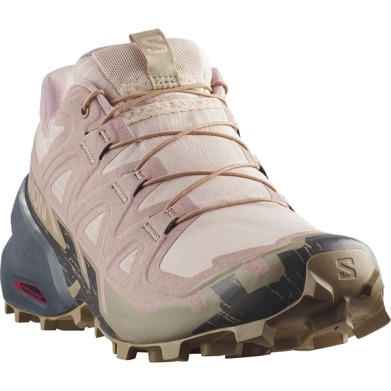 Salomon Shoes Speedcross 6 W Damen Trailrunningschuh tapioca/shadow gray/slate green