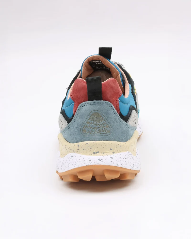 Flower Mountain Yamano 3 Uni Suede Nylon Celeste / Azure / Grey