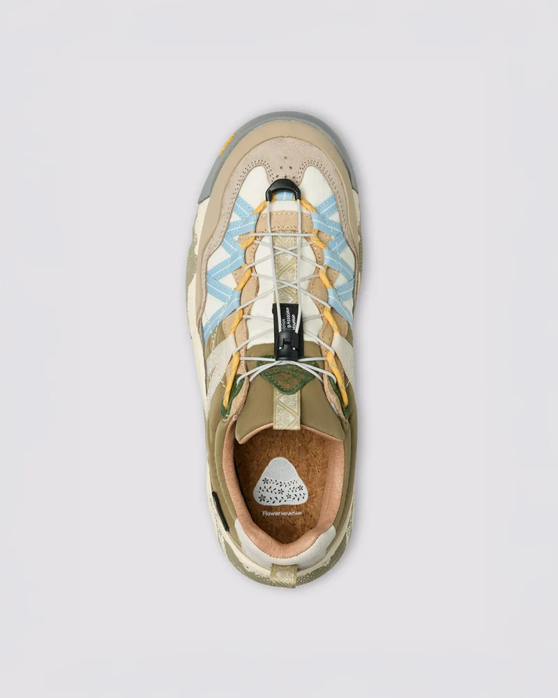 Flower Mountain Iwano 2 L.E. Waterproof Suede Nylon 10th Capsule Taupe / Grey / Sage
