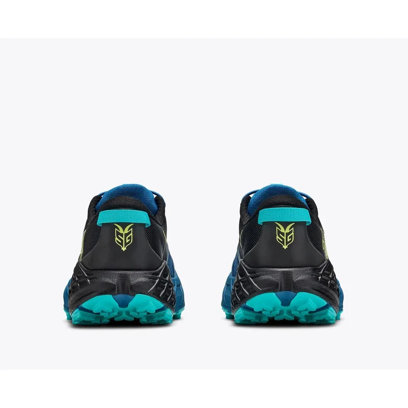 Hoka Speedgoat 7 Big Kids black night glow blue