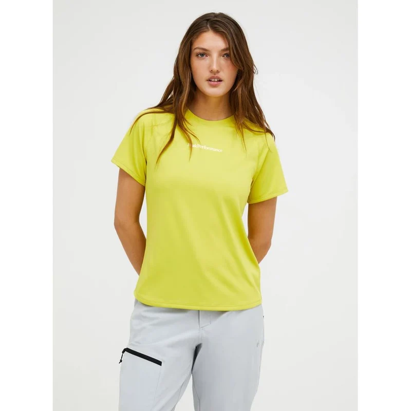 Peak Performance W Acitve Tee canary lime Damen T-Shirt