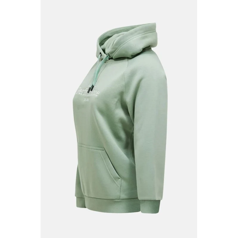 Peak Performance W Original Hood green valley offwhite Damen Hoody