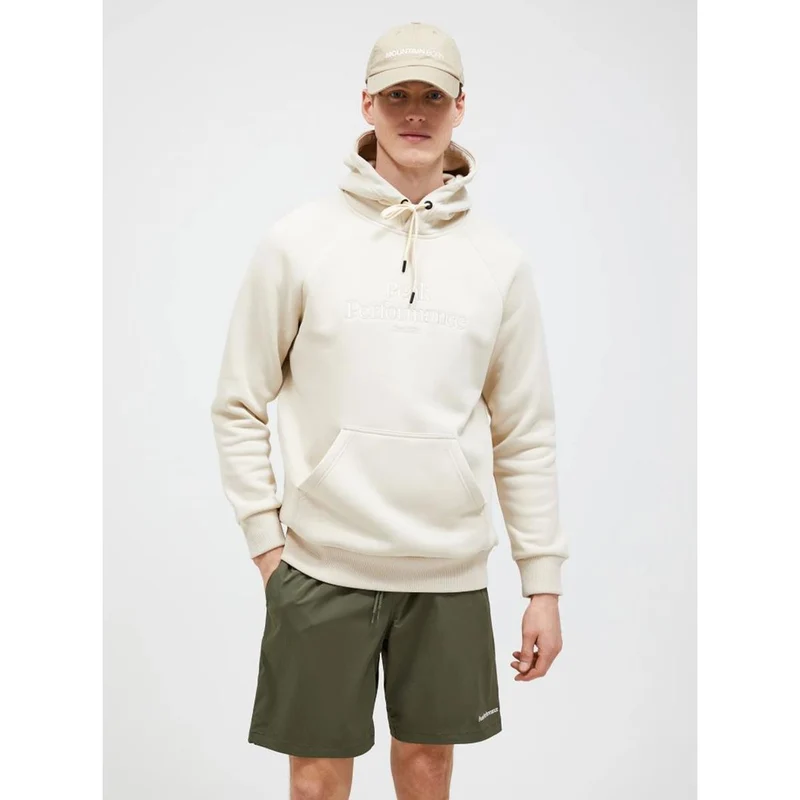 Peak Performance M Original Hood sand fog Herren Hoody