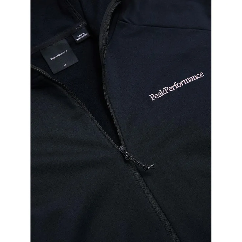 Peak Performance M Light Zip Hood black Damen Powerstretch Jacke