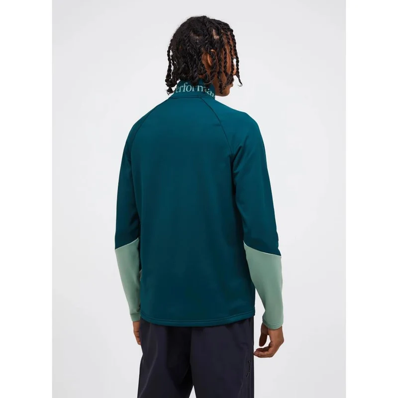 Peak Performance M Rider Essentails Zip Jacket ponderosa pine green valley Herren Fleecejacke