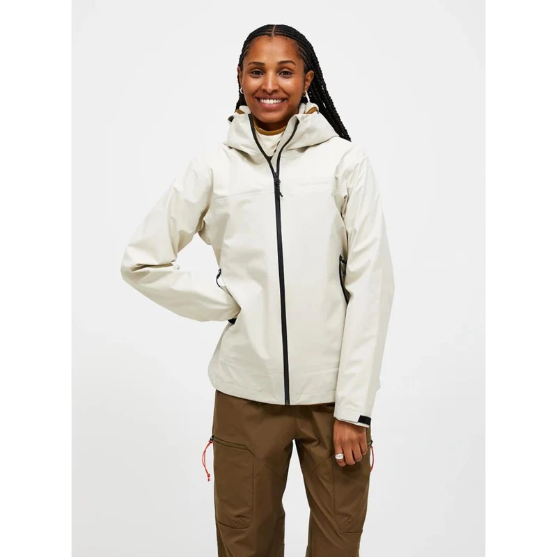 Peak Performance W Treeline Gore-Tex 3L Shell Jacket sand fog Damen Regenjacke