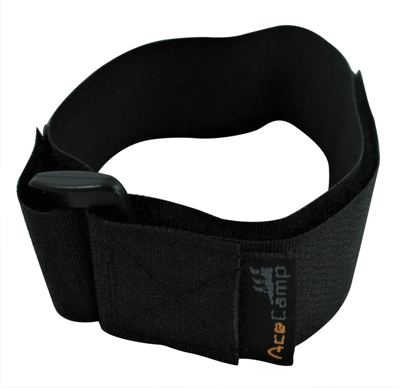 AceCamp Klettgurt 2er-Set 2,5 x 30 cm – Schwarz