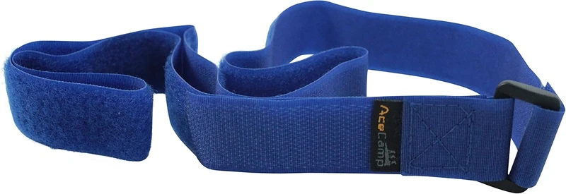 AceCamp Klettgurt 3er Pack 2,5 x 60 cm – Blau