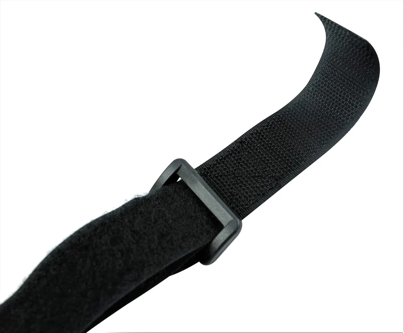 AceCamp 3er-Set Klettgurte 2,5 x 30 cm – Schwarz