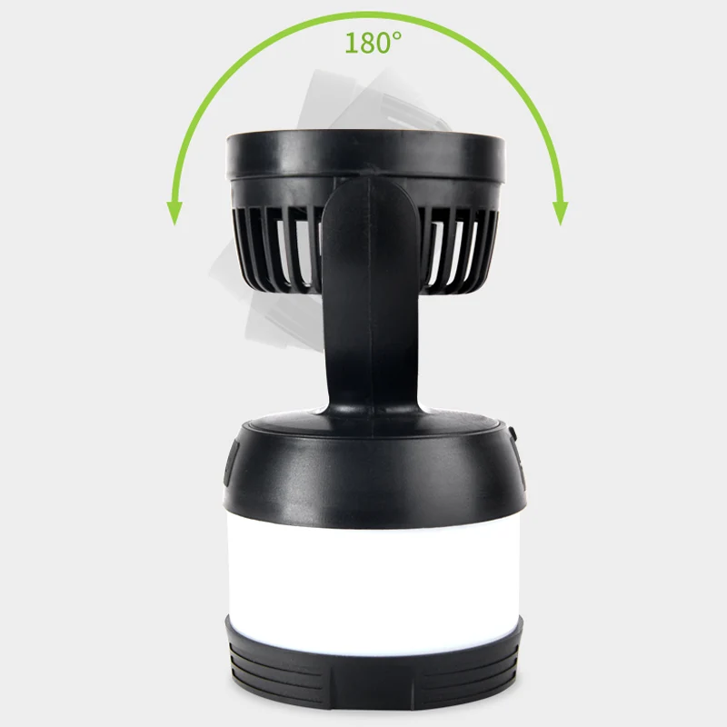 NOTOS Ventilatorlampe mit LED & Powerbank-Funktion