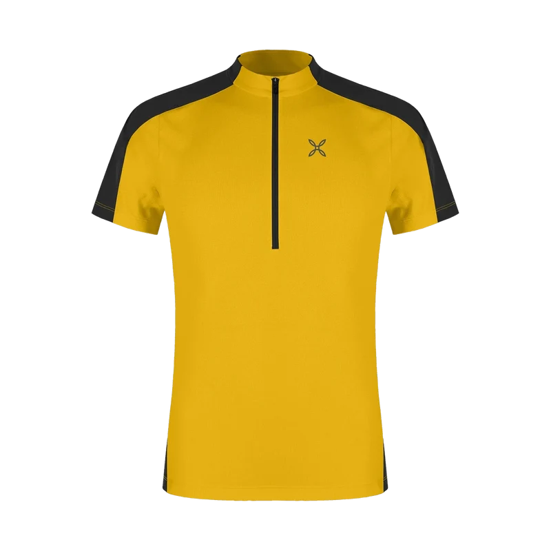 Montura Hade Zip T-Shirt Yellow