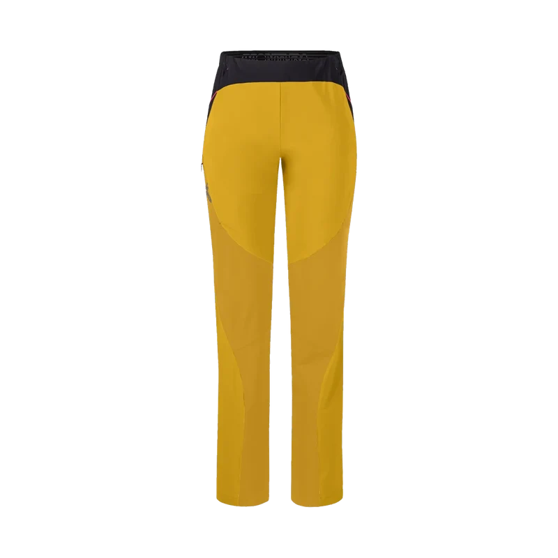 Montura Synth Pants Woman Mustard
