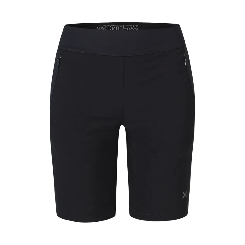 Montura Stretch Shape Bermuda W Black