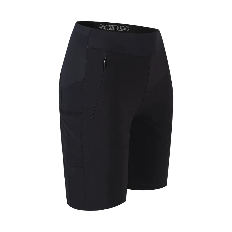 Montura Stretch Shape Bermuda W Black