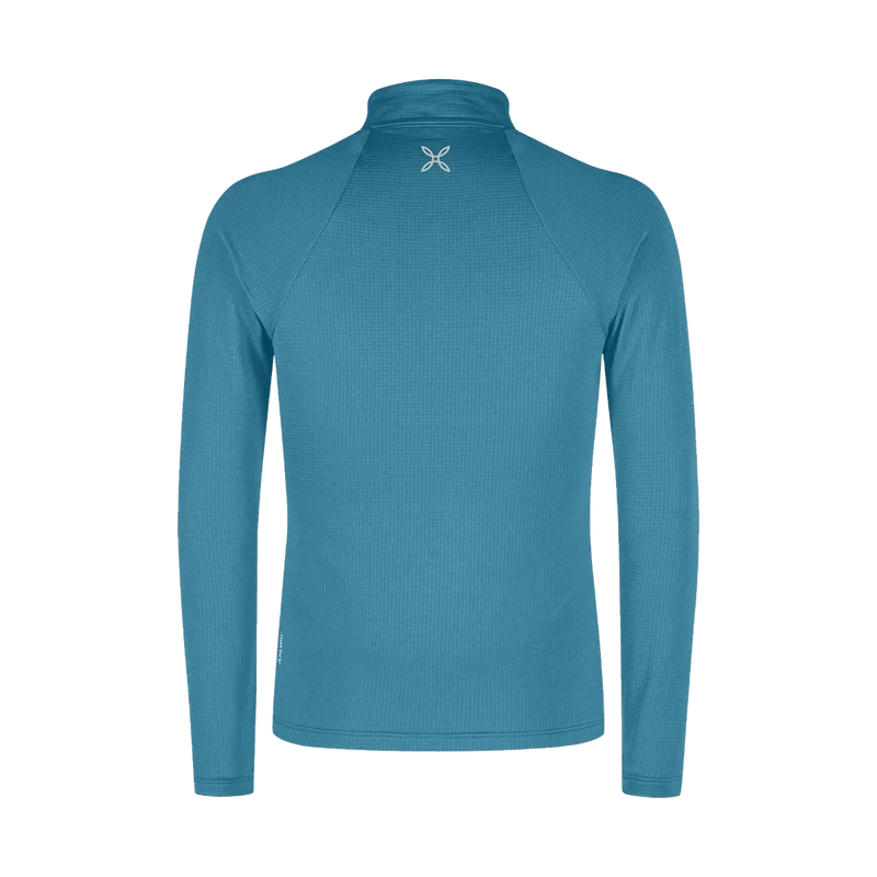 Montura Peak Power Grid Polartec Anorak Steel Blue