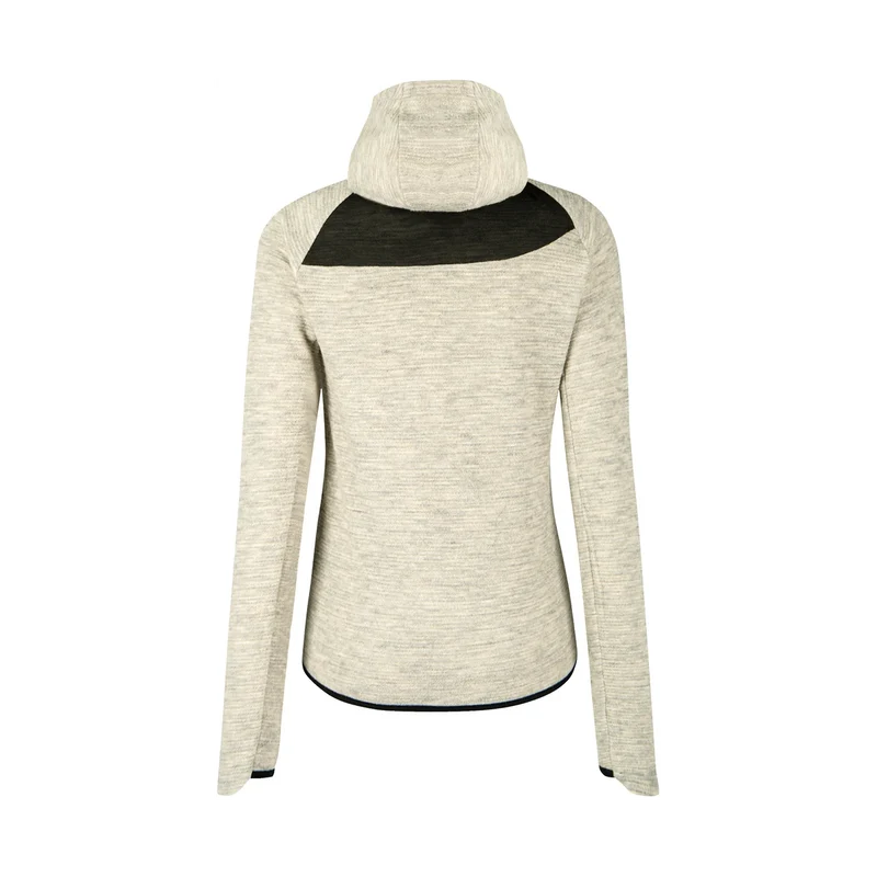 Montura Versante Merino Hooded L/S Tee W Oxford Tan