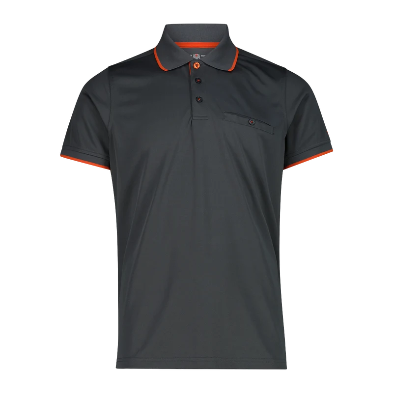 CMP Herren Poloshirt MAN POLO mit Dry Function & UPF 40