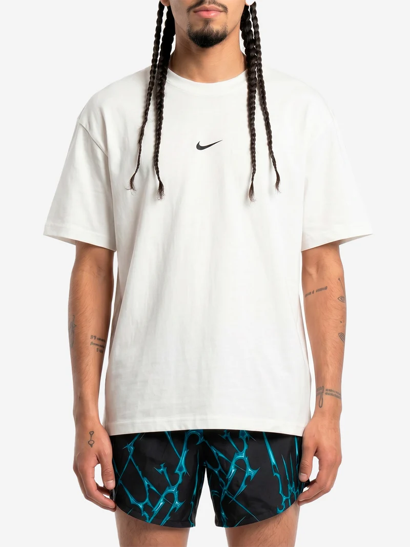 T-shirt bianca con grafica 'Pete Sampras'