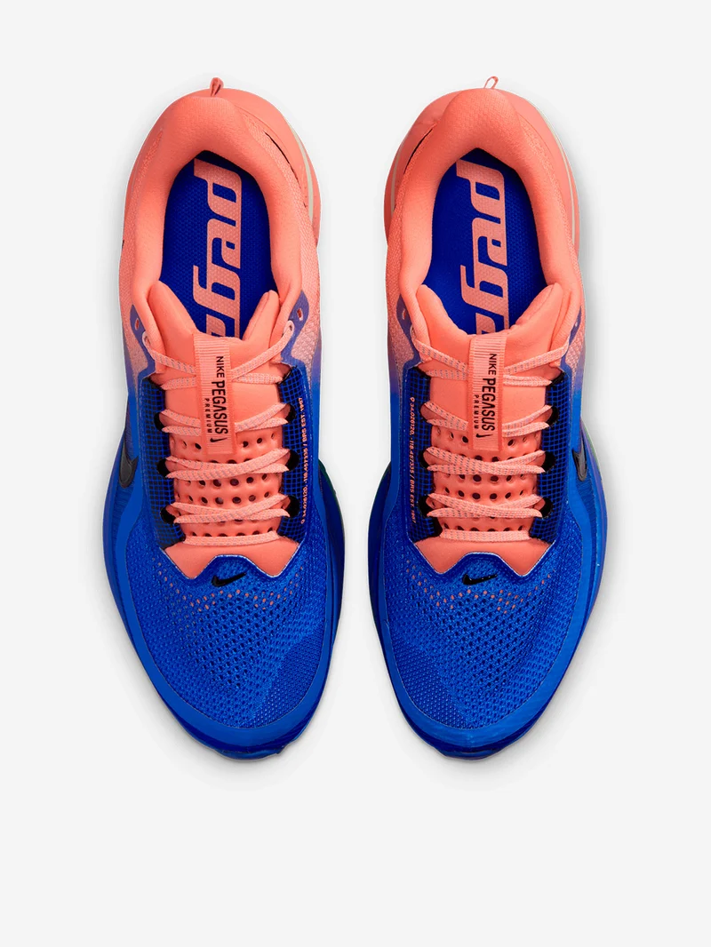 Pegasus Premium 'Racer Blue Atomic Pink' running