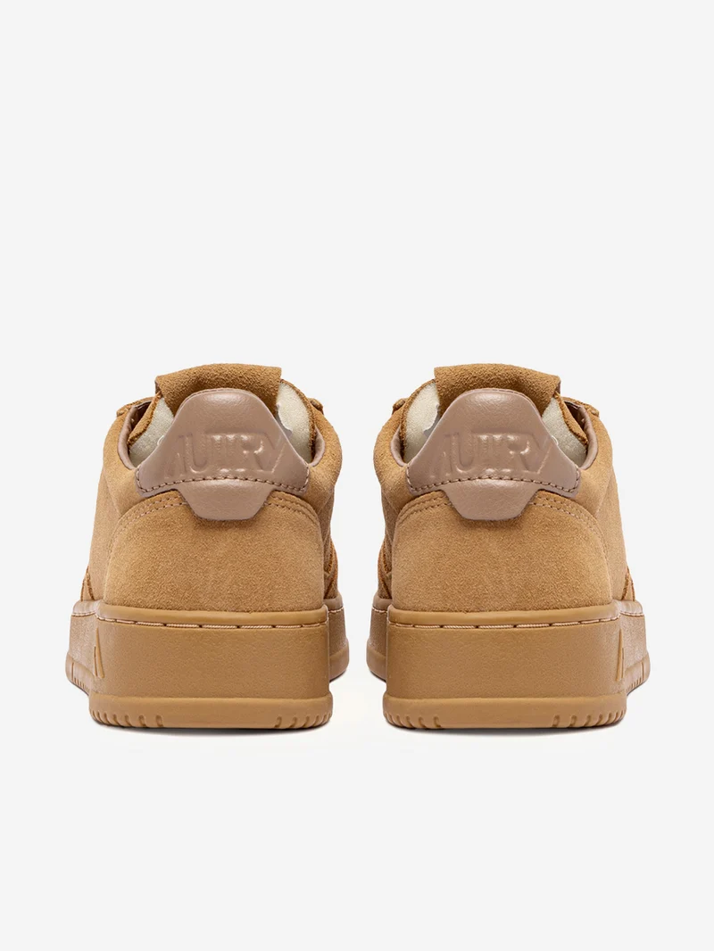 M Medalist Low in suede marrone rame