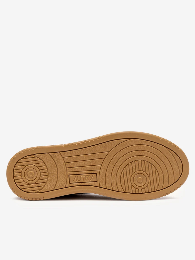 M Medalist Low in suede marrone rame