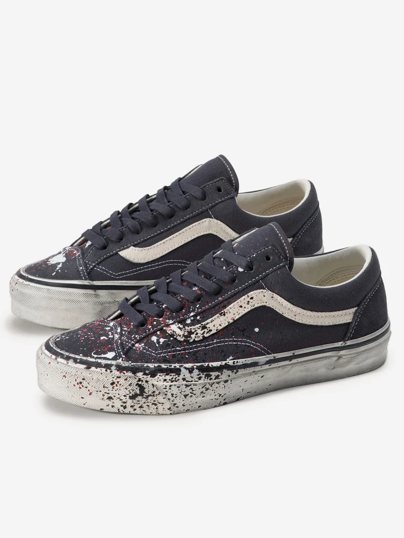 Premium LX Old Skool 36 Paint Splatter 'Charcoal Grey'