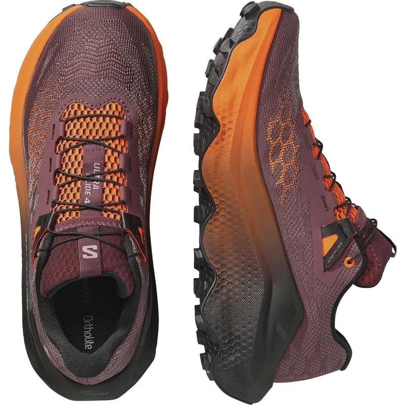 Salomon Ultra Glide 4 W Damen Trailrunningschuh huckleberry/black/red orange