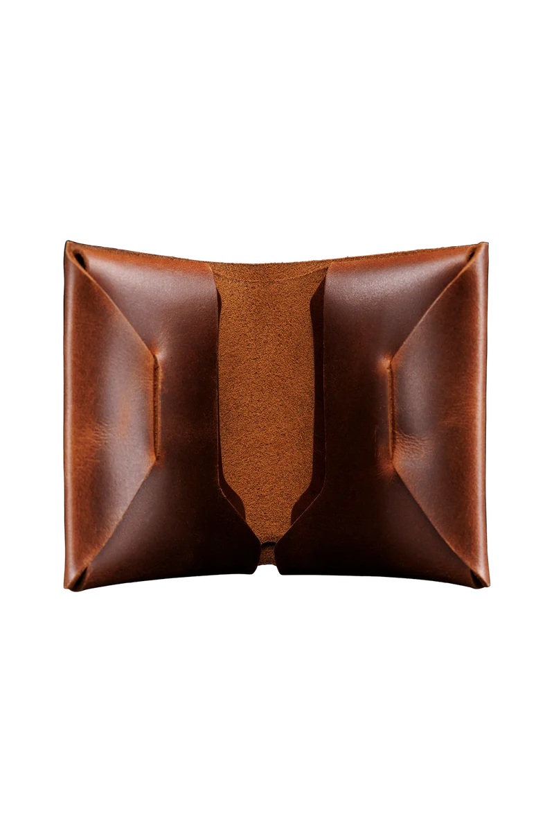 Leder Origami Geldbörse