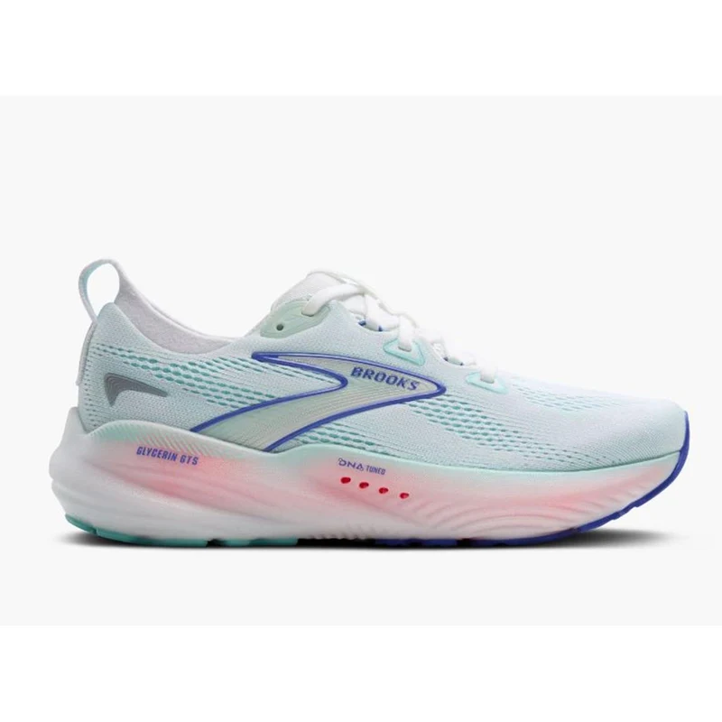 Brooks Glycerin GTS 22 Women white limpet shell amparo blue