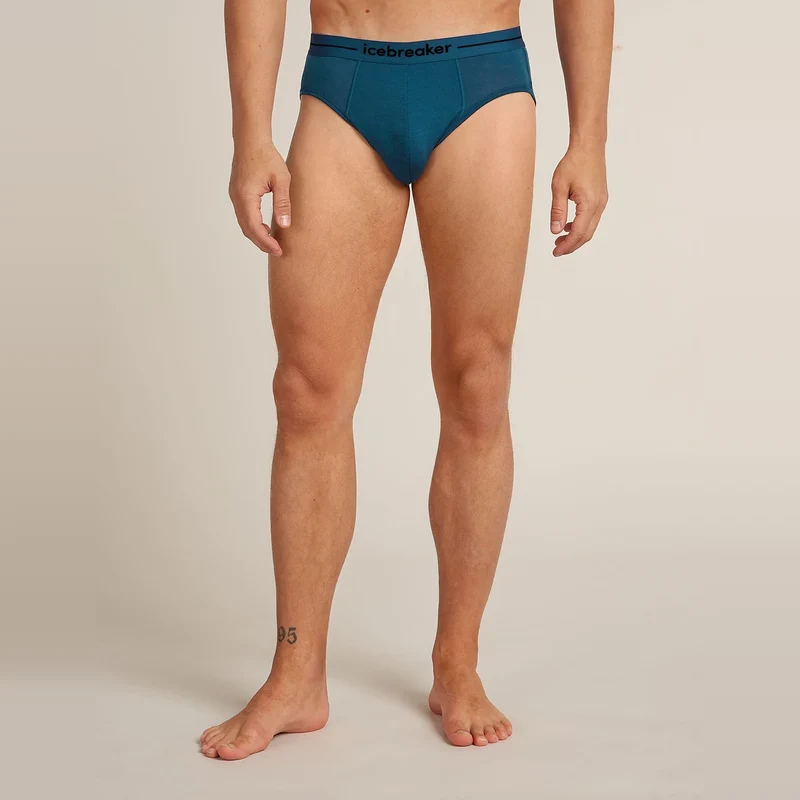 Icebreaker Anatomica Briefs Blue