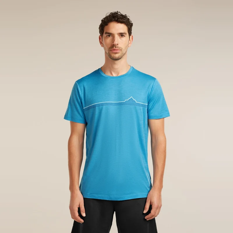 Icebreaker 150 Tech Lite SS Tee Blue