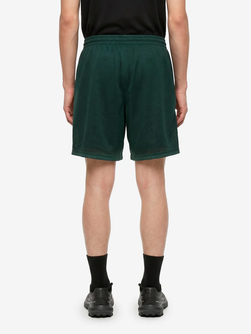 Shorts String CS in mesh verde scuro