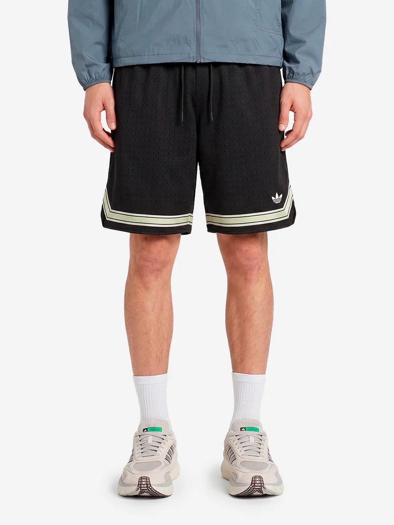 Shorts neri 'Long Sideline'