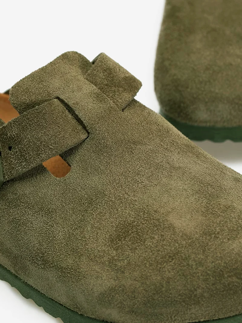 Boston suede verde 'Thyme'