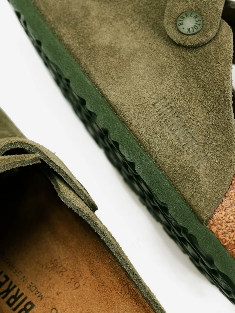 Boston suede verde 'Thyme'