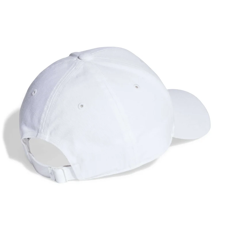ADIDAS BBALL CAP COT – Baumwollcap Weiß/Schwarz