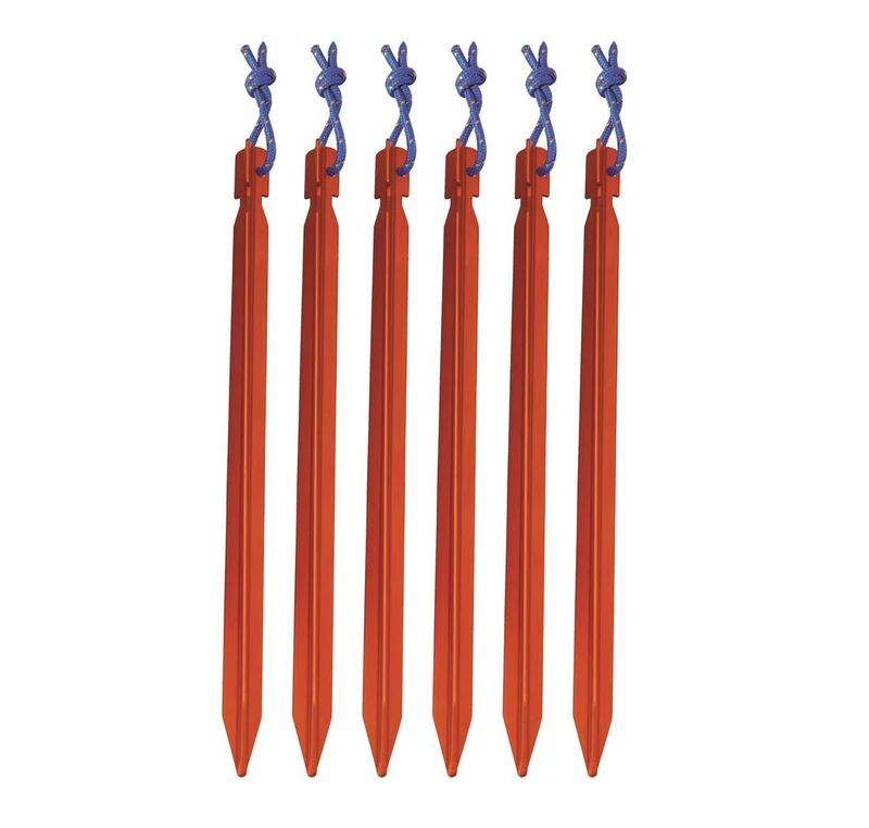 Aluminium Y-Heringe 23 cm – 6 Stück Set