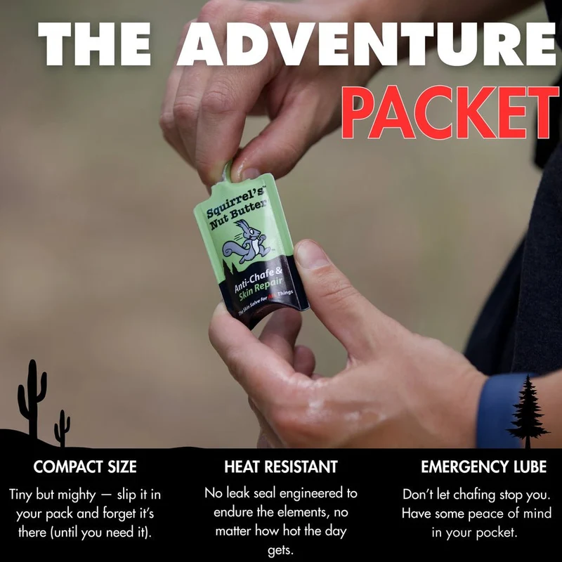 Squirrel's Nut Butter Anti-Chafing Adventure Pack