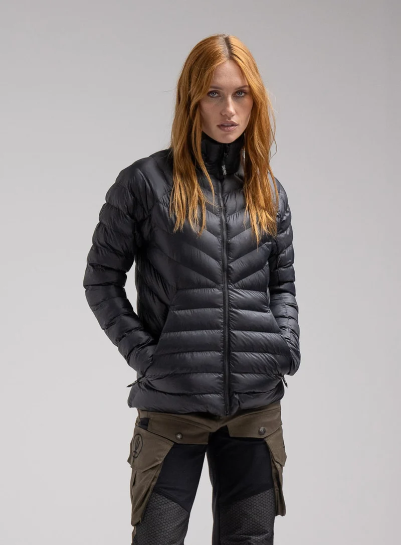 ITHAX-JACKE MIT TRICHTERKRAGEN DAMEN