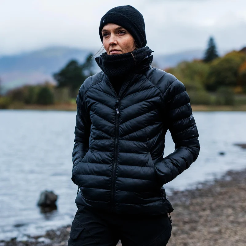 ITHAX-JACKE MIT TRICHTERKRAGEN DAMEN