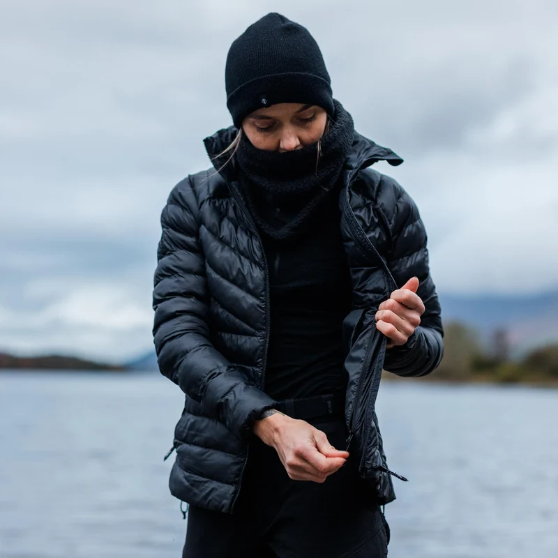 ITHAX-JACKE MIT TRICHTERKRAGEN DAMEN