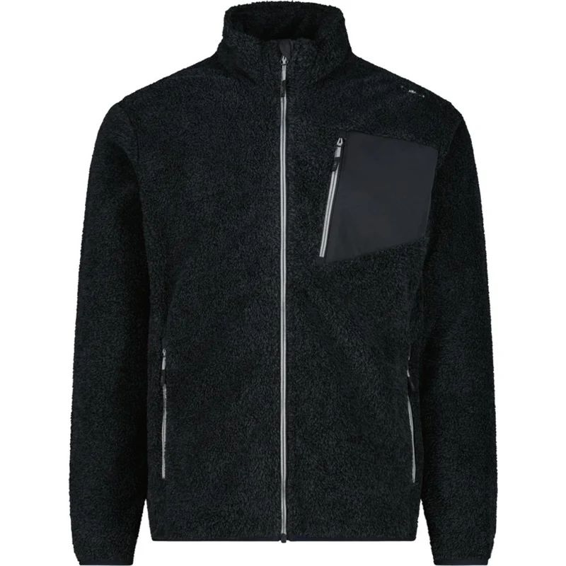 CMP Jacket Herren Fleecejacke titanio-mel-ghiaccio