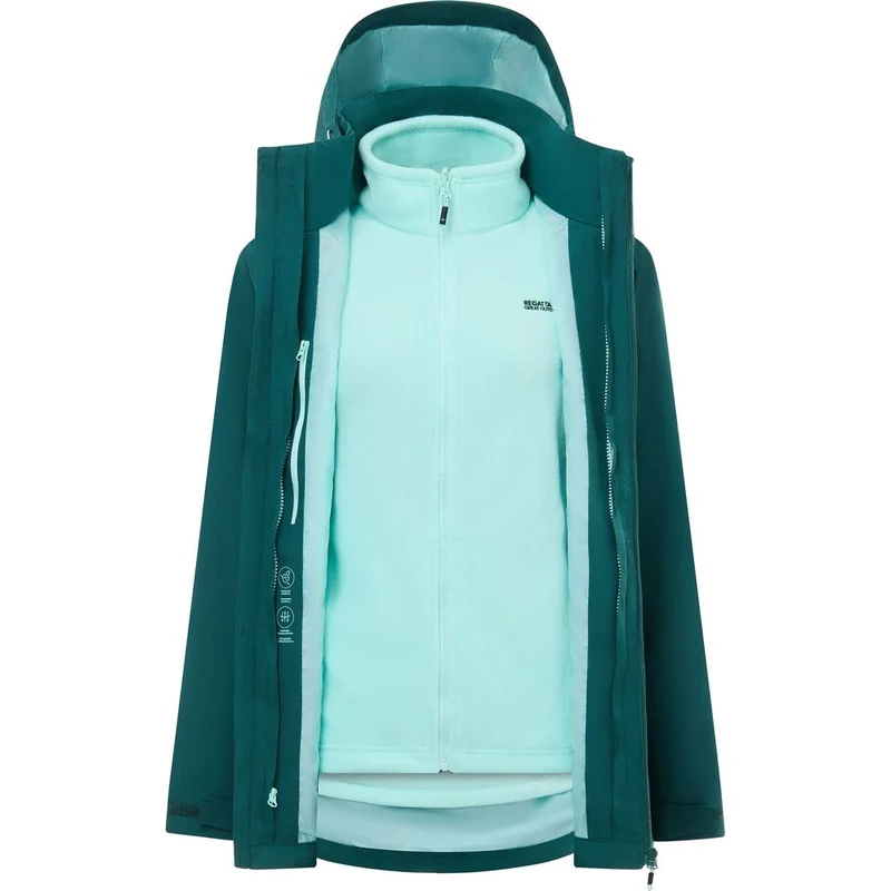 Regatta Coriver 3in1 Damen Jacke med(watrbal)