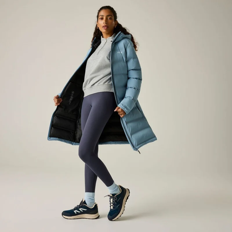 Regatta Altro Damen lange Thermojacke dusky-blue