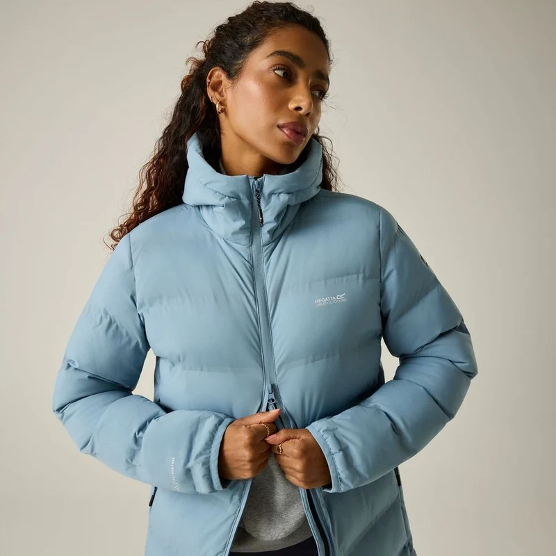 Regatta Altro Damen lange Thermojacke dusky-blue