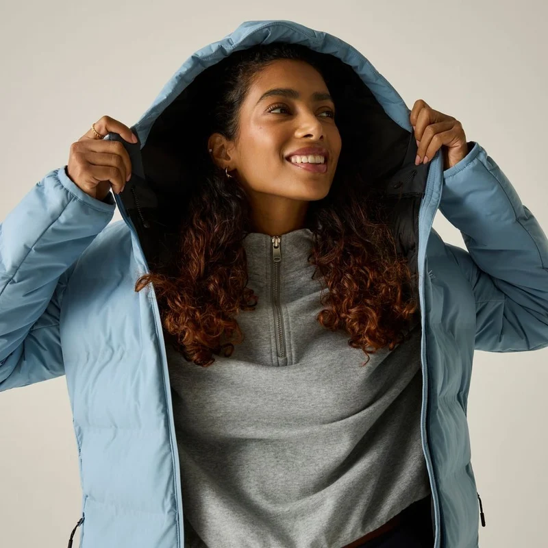 Regatta Altro Damen lange Thermojacke dusky-blue